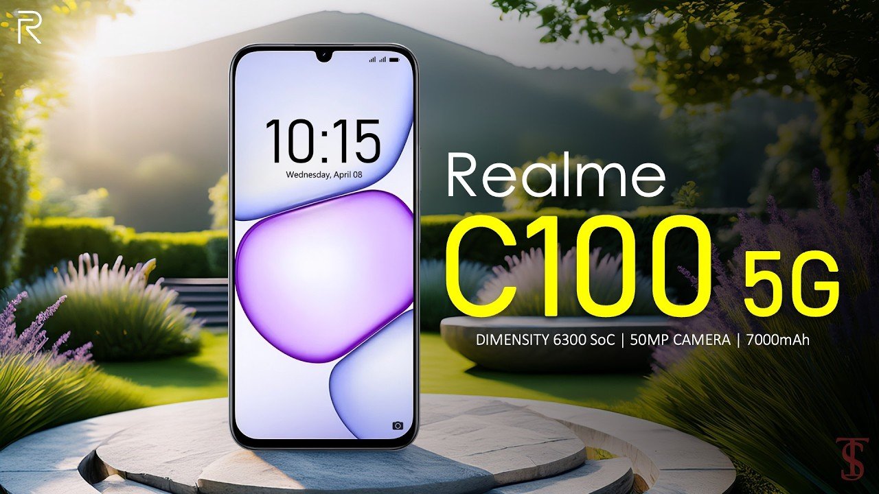 Realme C100 5G Debuts Globally with 6,600mAh